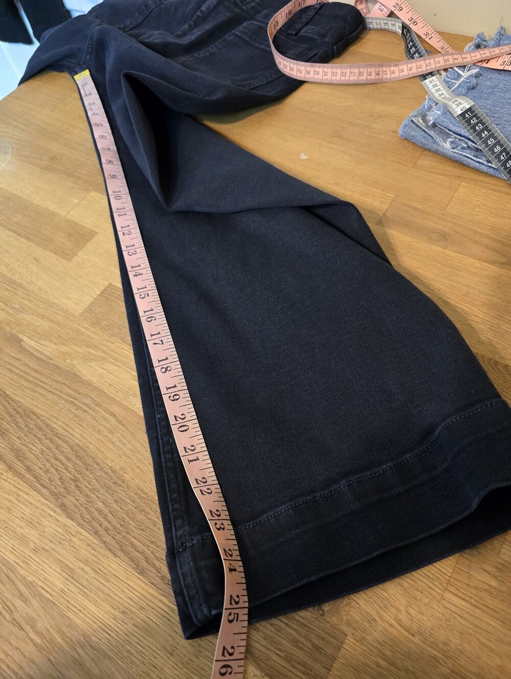 Maeve Colette High-Rise Wide-Leg Denim Cropped Jeans 29 - Picture 11 of 12